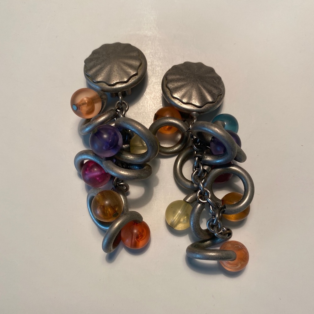 Dangle Clip Earrings